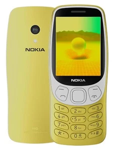 Nokia 3210 4G Yellow| All-new Classic Keypad Phone with Dual SIM, ,Wireless FM . - Picture 1 of 12
