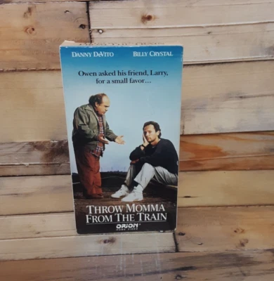 Throw Momma From The Train VHS Video Tape Used Movie Danny DeVito Billy Crystal - Image 1 of 4