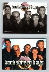 Backstreet Boys Black & Blue #1/4 Winterland 2000 Trading Card