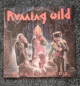 RUNNING WILD-MASQUERADE*LIM CLEAR LP 2000*ULTRA RARE,POWERWOLF,HELLOWEEN,HAMMERF - Picture 1 of 3