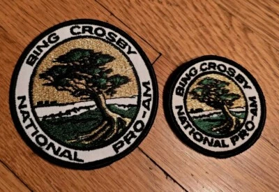 Juego de 2 - Parche PGA TOUR - BING CROSBY NATIONAL PRO-AM - 2,5" Y 3,5" - NUEVO Foto 1 de 4