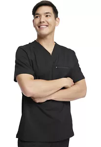 Top Dickies Balance Scrub para hombre cuello en V metible DK865 NEGRO negro envío gratuito - Imagen 1 de 4