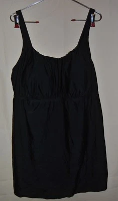 PURE ENERGY черный цельный купальник платье размер 20 Вт новый без ЯРЛЫКОВ - Изображение 1 из 3