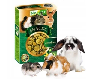 Rodents and Rabbits Snacks Rat Hamster Degu Guinea Pig Food Treats Zucchini 15g - Picture 1 of 7