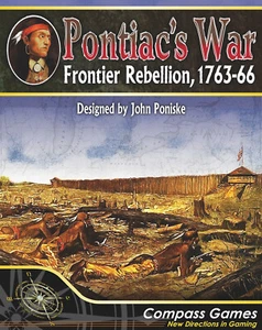 Compass Games Pontiac’s War: Frontier Rebellion, 1763-1766 NISW Fast Shipping - Picture 1 of 3