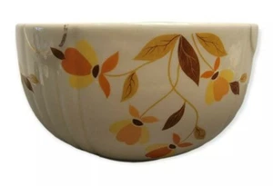 Halls Mixing Serving Bowl Superior Quality Kitchenware Autumn Leaf Patten Vtg - Picture 1 of 7