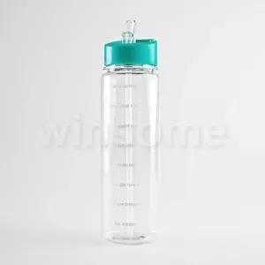 700ml Sports Water Bottle Leak-Proof Gym Fit Travel BPA Free Bottle with Straw - Picture 1 of 6