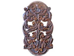 FANTASTIC 19 TH CENTURY CARVED PANNEL - Picture 1 of 6