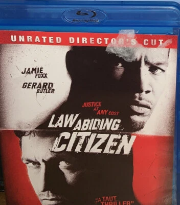 Law Abiding Citizen Blu-Ray Unrated Director's Cut Jamie Fox Gerard Butler  - Image 1 of 3
