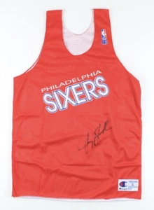 Jerry Stackhouse Signed Sixers Champion NBA Warm Up Jersey (JSA COA) 76ers - Picture 1 of 4