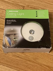 Mr. Beams Wireless LED Ceiling Light Motion Sensor Weatherproof In/Outdoor 8b - Picture 1 of 3