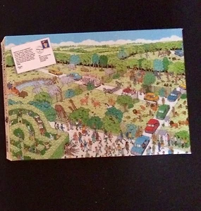 Where's Waldo Safari Park Puzzle Complete 100 Pieces - Picture 1 of 6
