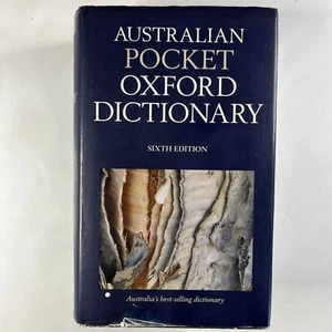 Australian Pocket Oxford Dictionary Sixth Edition by Bruce Moore Hardcover Book - Picture 1 of 15