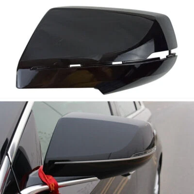 Tapa de cubierta de espejo retrovisor lateral izquierdo negro para Cadillac XTS 2013-2018 Foto 1 de 4