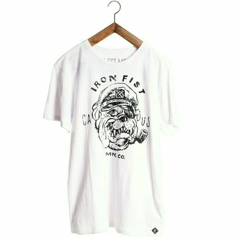 Iron Fist Men's T-Shirt Surf Scoundrels Tee White 6008 - Image 1 of 1