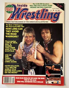INSIDE WRESTLING MAGAZINE 1987 octubre ROCK & ROLL EXPRESS NWA RICKY MORTON - Imagen 1 de 4