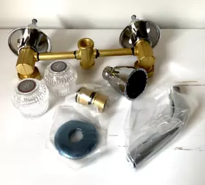 B and K Faucets CHROME TUB/SHOWER 122-216 INCOMPLETE - FOR PARTS - Picture 1 of 8