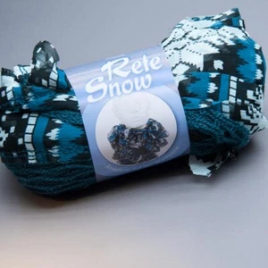 Lana Grossa Rete Snow 302 corsair 100g Wolle - Bild 1 von 2