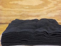 Burmax Soft n Style Towels Black 16 Inch x 28 Inch