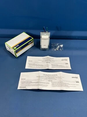 LEVITON ODS06-IDW SENSOR WALL SWITCH (NEW IN BOX)