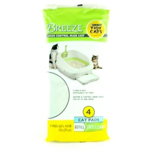 Purina Tidy Katzen Brise Geruchskontrolle leicht gemacht 4 Katzenpads Nachfüllpackung USA Verkäufer - Bild 1 von 11