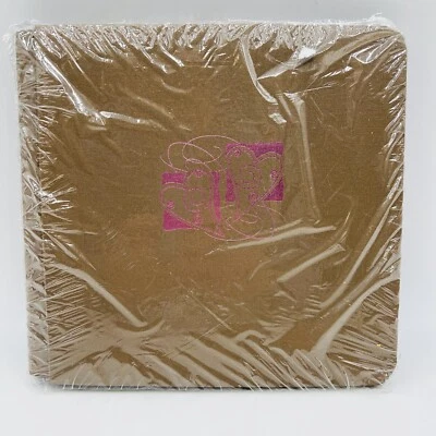 Álbum de recortes Creative Memories 7x7" beige topo corazones gemelos páginas amor amigo Foto 1 de 4