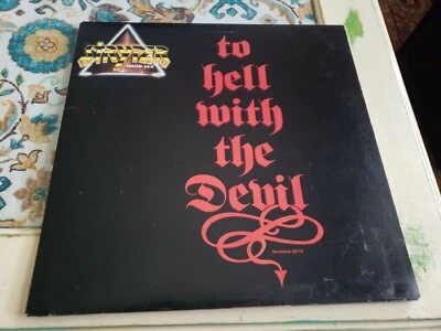 STRYPER Holy Grail To Hell w/the Devil LP Signed Michael Sweet  Concert Set List - Image 1 of 4