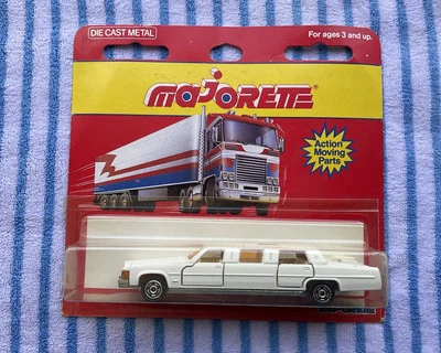 复古 Majorette 凯迪拉克 LIMOUSINE 拉伸豪华轿车 阅读卡状况 — 第 1/4 张图片