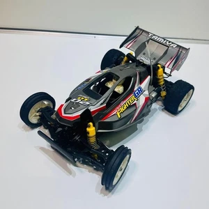 JUNK TAMIYA XB Super Fighter GR RC Car DT02 Chassis Electric 1/10 Scale - Picture 1 of 10
