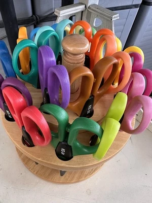 NOS Kraft Edgers Decorative Paper Edger Scissors 18 Pc Carousel NEW scrapbooking - Image 1 of 4