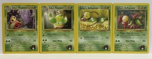 Juego de cartas coleccionables Pokémon Erika’s Weepinbell 48/132 49/132 y Bellsprout 75/132 76/132 - Imagen 1 de 2