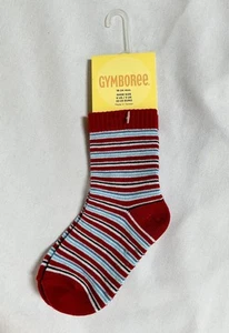 NUEVO CON ETIQUETAS De Colección Gymboree All Star Béisbol Rojo Azul Rayas Calcetines 18-24 Meses Calce Zapato 6 - Imagen 1 de 1