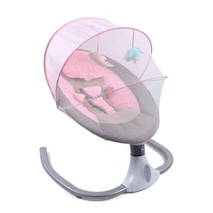 Babywippe Elektrischer Schaukelstuhl Tragbarer Schaukelsitz für Kleinkinder mit Komfort - Bild 1 von 9