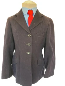 Childs Vintage Moss Bros Navy Hunt Show Jacket 28”.   Ref S18 - Picture 1 of 5