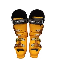 Salomon X Wave 10.0 Flex 110 Mens Ski Boots Size 10 Mondo 8 US Orange XWAVE - Picture 1 of 9