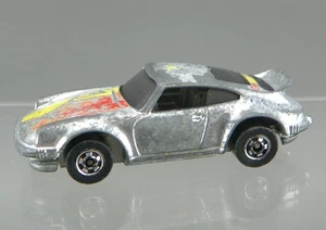 Vintage 1974 Hot Wheels Diecast 1/64 Super Chromes Porsche Turbo P-911 4 Restore - Picture 1 of 6
