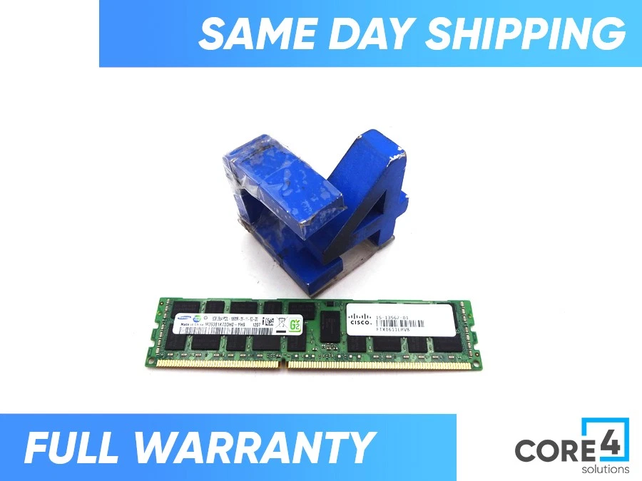 CISCO UCS-MR-1X082RX-A 8GB DDR3-1333-MHZ RDIMM/PC3-10600/1 - Image 1 of 1