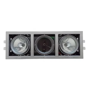 Domino 6090000 mercantia incasso grigio rettangolare 2x35/70 g12 1x50/100w g53 2 - Foto 1 di 1