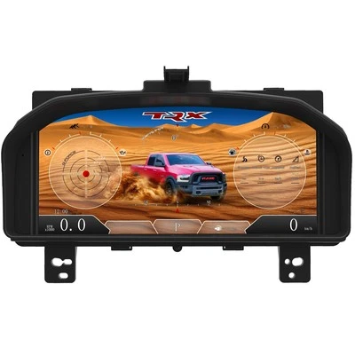 13.1'' LCD Digital Instrument Gauge Cluster Speedometer For Dodge RAM 2009-2012 - Image 1 of 4