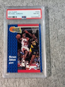 Fleer 1991-92 - Líderes de la Liga Michael Jordan #220 - Imagen 1 de 1