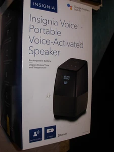 Insignia Voice Smart Portable Bluetooth Speaker &Google Assistant NS-CSPGASP2 - Picture 1 of 7