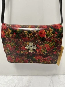 Patricia Nash Consilina Golden Rustic Forest Collection Crossbody Bag - Picture 1 of 18