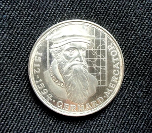 5 DM Sondermünze von 1969 Gerhard Mercator - Bild 1 von 2