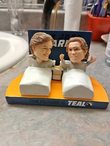 San Jose Sharks 2025 Sleepover Bobblehead SGA Macklin Celebrini & Will Smith - Picture 1 of 2