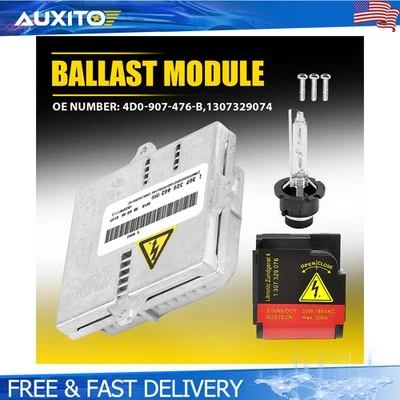 HID Ballast Igniter & D2S D2R Bulb Kit For Volkswagen Golf GTI R32 2006-09 Jetta - Image 1 of 4