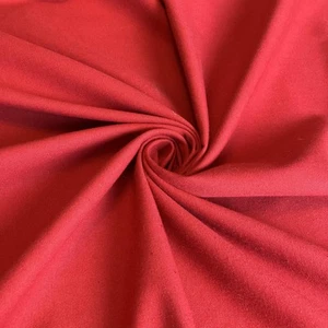 Red Twill Cotton Blend 58" wide by the yard - Picture 1 of 5