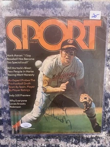 Brooks Robinson Signed Sport Magazine Autograph JSA - Picture 1 of 5