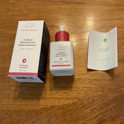 Drunk Elephant A-Gloei Maretinol Oil 30ml 0.5% Retinol Ceramides - Image 1 of 2