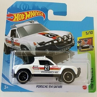 Porsche 914 Safari. White. Hot Wheels 2021 HW Exotics 5/10. HW223/250 Mattel New - Imagen 1 de 4