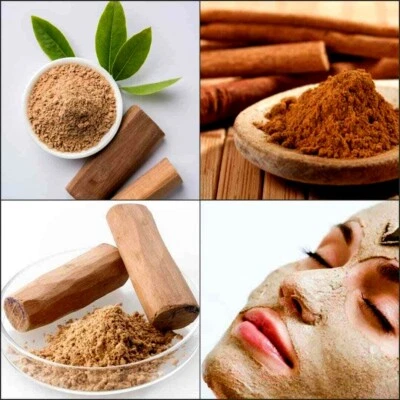 PURE NATURAL QUALITY CEYLON AYURVEDIC SANDALWOOD POWDER GRANTED PRODUCED 50G  - Image 1 of 4